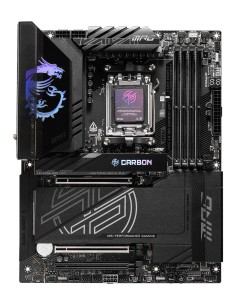 MSI MPG X870E CARBON WIFI placa base AMD X870E Zócalo AM5 ATX 2
