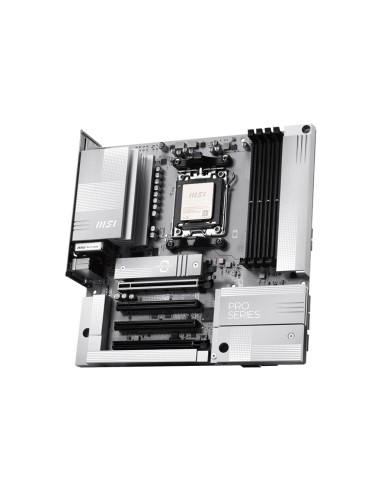 MSI AM5 PRO B850M-A WIFI PZ M-ATX AMD B850 Zócalo AM5 micro ATX