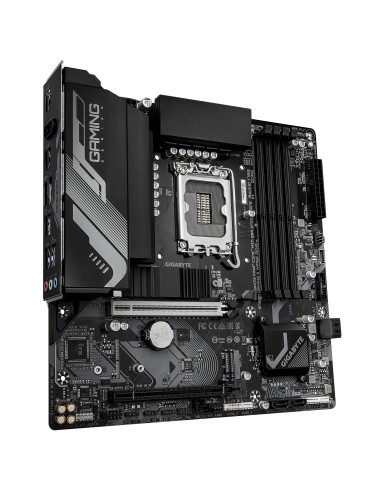GIGABYTE B760M GAMING X WIFI6E GEN5 Placa Base – Compatible con procesadores Intel Core 14ª generación, VRM de 8+1+1 fases,