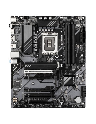 GIGABYTE B760 DS3H WIFI6E GEN5 Placa Base – Compatible con procesadores Intel Core 14ª generación, VRM digital de 8+2+1 fases,