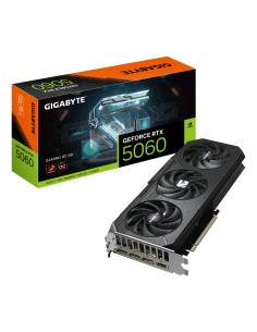 GIGABYTE GeForce RTX 5060 GAMING OC 8G Tarjeta Gráfica - 8GB GDDR7, 128bit, PCI-E 5.0, 2595 MHz Frecuencia del núcleo, 3 x