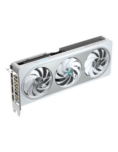 GIGABYTE GeForce RTX 5060 Ti AERO OC 16G Tarjeta Gráfica – 16 GB GDDR7, 128 bits, PCI-E 5.0, 2647MHz Frecuencia del núcleo, 3 x
