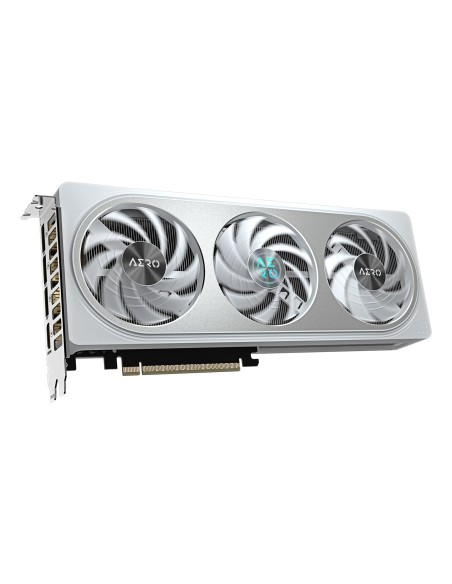 GIGABYTE GeForce RTX 5060 Ti AERO OC 8G Tarjeta Gráfica – 8 GB GDDR7, 128 bits, PCI-E 5.0, 2647 MHz Frecuencia del núcleo, 3 x