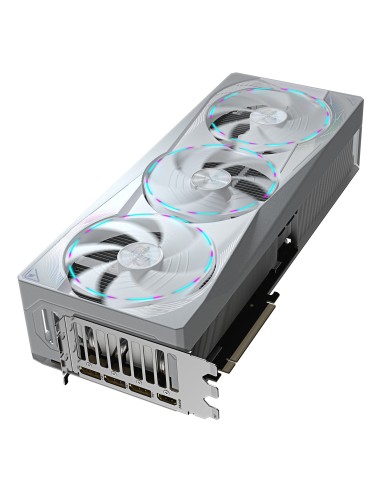 GIGABYTE AORUS GeForce RTX 5080 MASTER ICE 16G Tarjeta Gráfica - 16GB GDDR7, 256 bits, PCI-E 5.0, 2805MHz Core Clock, 3 x DP