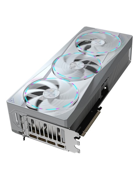 GIGABYTE AORUS GeForce RTX 5080 MASTER ICE 16G Tarjeta Gráfica - 16GB GDDR7, 256 bits, PCI-E 5.0, 2805MHz Core Clock, 3 x DP