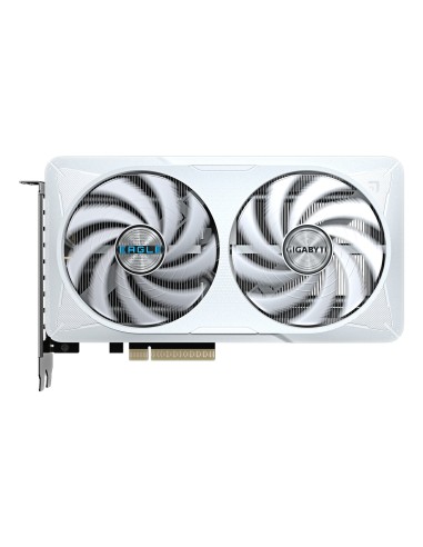 GIGABYTE GeForce RTX 5060 EAGLE OC ICE 8G Tarjeta Gráfica - 8GB GDDR7, 128bit, PCI-E 5.0, 2550 MHz Frecuencia del núcleo, 3 x