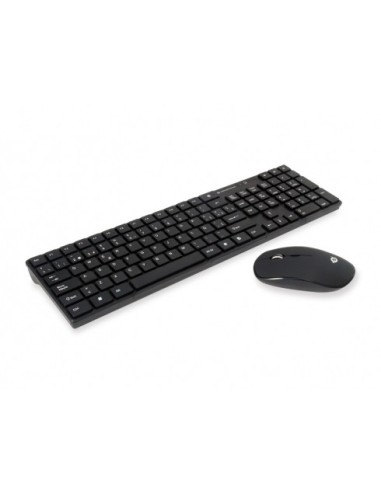 Conceptronic Orazio teclado Ratón incluido Hogar RF inalámbrico QWERTY Español Negro