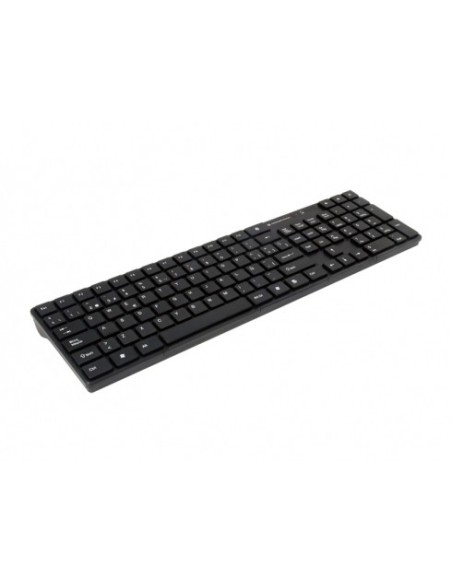 Conceptronic Orazio teclado Ratón incluido Hogar RF inalámbrico QWERTY Español Negro