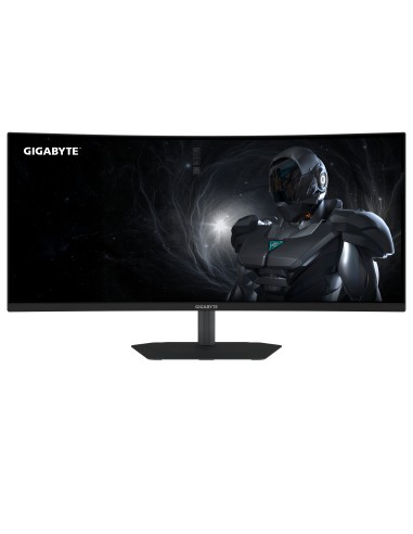 GIGABYTE G34WQC2 Monitor Gaming Curvo 34” WQHD - 3440 x 1440, 1500R, 200Hz, 1ms, 450 cd m², AMD FreeSync Premium, DisplayHDR