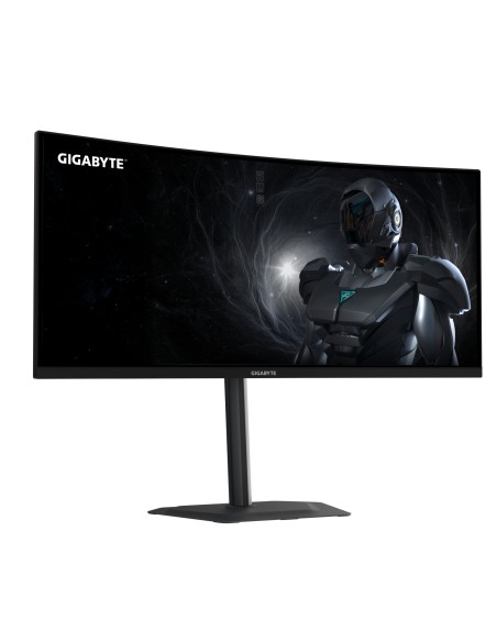 GIGABYTE G34WQC2 Monitor Gaming Curvo 34” WQHD - 3440 x 1440, 1500R, 200Hz, 1ms, 450 cd m², AMD FreeSync Premium, DisplayHDR