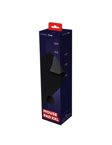Trust GXT 758 Alfombrilla de ratón para juegos Negro