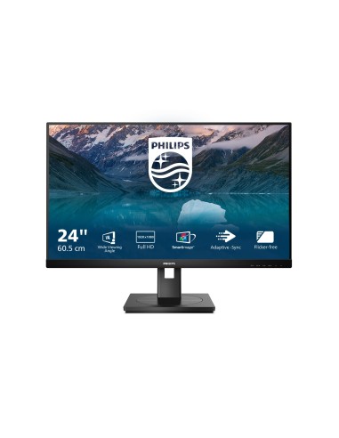 Philips S Line 242S9JML 00 LED display 61 cm (24") 1920 x 1080 Pixeles Full HD LCD Negro