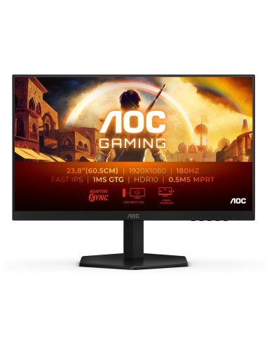 AOC G4 24G42E pantalla para PC 60,5 cm (23.8") 1920 x 1080 Pixeles Full HD LCD Negro