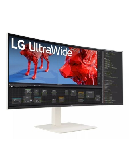 LG 38WR85QC-W pantalla para PC 96,5 cm (38") 3840 x 1600 Pixeles UltraWide Quad HD LCD Blanco