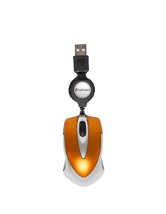 Verbatim Go Mini ratón Oficina USB tipo A Óptico 1000 DPI