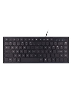 UNYKAch KB 302 Mini teclado Oficina USB QWERTY Negro
