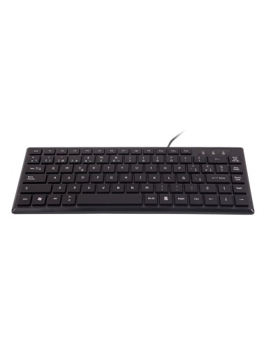 UNYKAch KB 302 Mini teclado Oficina USB QWERTY Negro