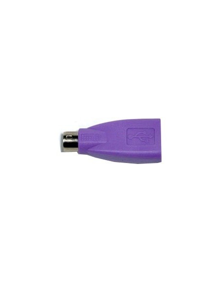 CHERRY 6171784 cambiador de género para cable PS 2 USB A Violeta