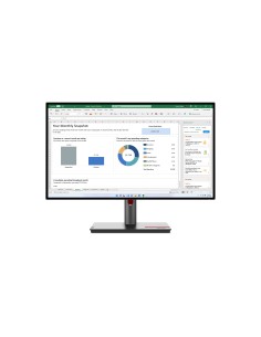 Lenovo ThinkVision P27h-30 LED display 68,6 cm (27") 2560 x 1440 Pixeles Quad HD LCD Negro