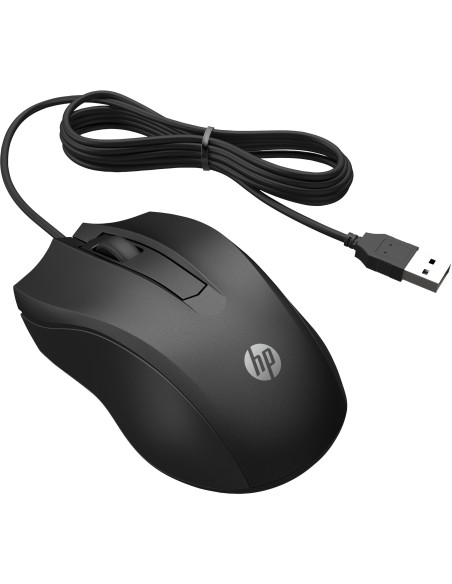 HP Ratón con cable 100