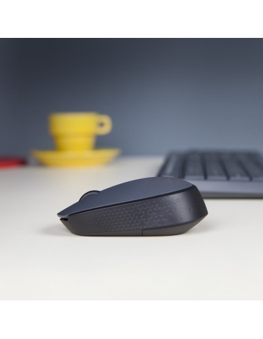 Logitech M170 Grey-K ratón Oficina Ambidextro RF inalámbrico Óptico 1000 DPI