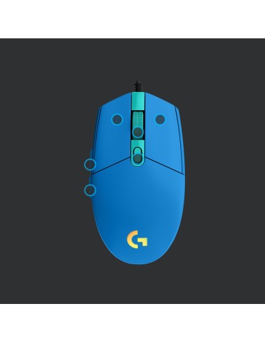 Logitech G 910-005798 ratón Juego USB tipo A 8000 DPI