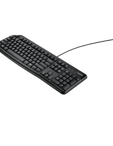 Logitech Keyboard K120 for Business teclado Oficina USB QWERTY Internacional de EE.UU. Negro