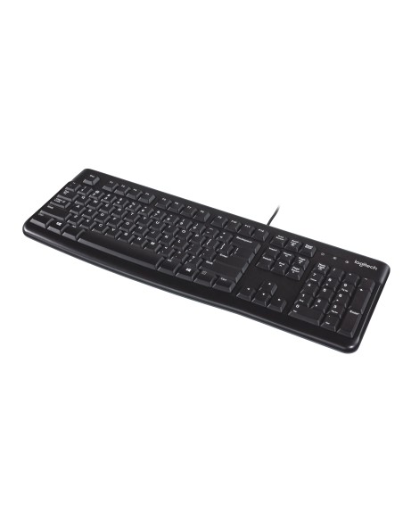 Logitech Keyboard K120 for Business teclado Oficina USB QWERTY Internacional de EE.UU. Negro