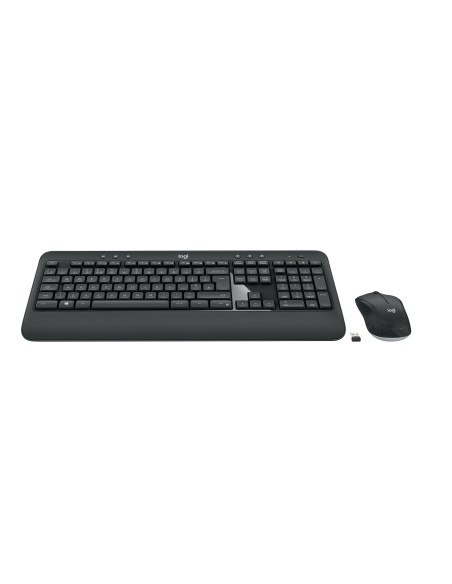 Logitech Advanced MK540 teclado Ratón incluido Universal RF inalámbrico QWERTZ Eslovaco Negro, Blanco