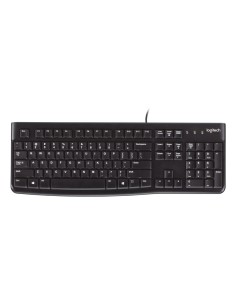 Logitech Keyboard K120 for Business teclado Universal USB Hebreo Negro
