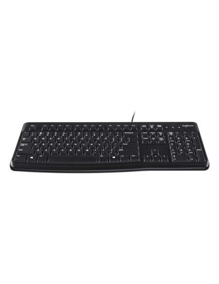 Logitech Keyboard K120 for Business teclado Universal USB Hebreo Negro
