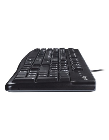 Logitech Keyboard K120 for Business teclado Universal USB Hebreo Negro