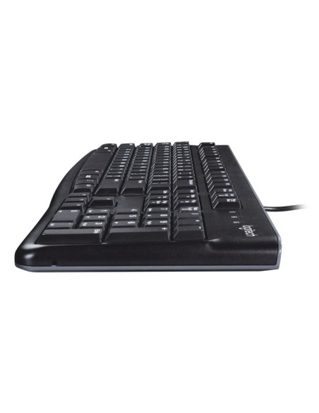 Logitech Keyboard K120 for Business teclado Universal USB Hebreo Negro