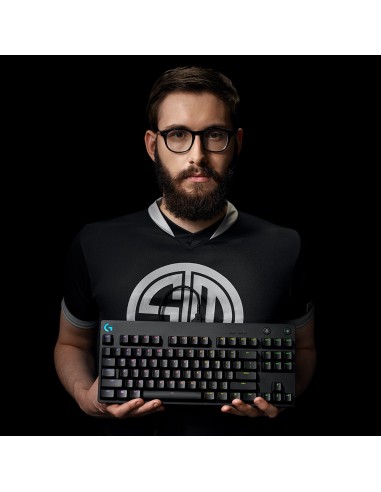 Logitech G PRO teclado Juego USB QWERTY Internacional de EE.UU. Negro