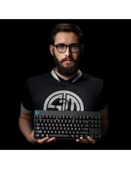 Logitech G PRO teclado Juego USB QWERTY Internacional de EE.UU. Negro