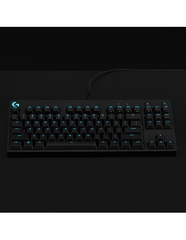 Logitech G PRO teclado Juego USB QWERTY Internacional de EE.UU. Negro