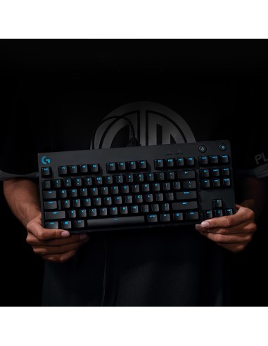 Logitech G PRO teclado Juego USB QWERTY Internacional de EE.UU. Negro