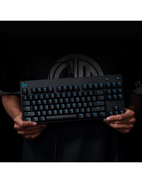 Logitech G PRO teclado Juego USB QWERTY Internacional de EE.UU. Negro