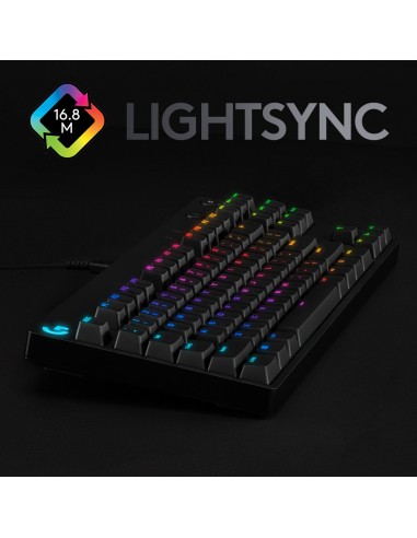 Logitech G PRO teclado Juego USB QWERTY Internacional de EE.UU. Negro