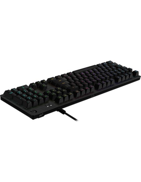 Logitech G 920-009434 teclado Juego USB Portugués Carbono