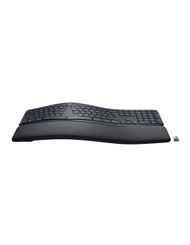 Logitech ERGO K860 teclado Oficina Bluetooth QWERTZ Suizo Grafito