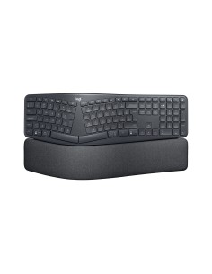 Logitech ERGO K860 teclado Oficina Bluetooth QWERTY Internacional de EE.UU. Grafito