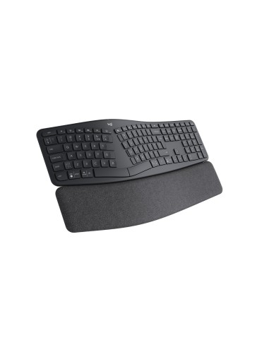 Logitech ERGO K860 teclado Oficina Bluetooth QWERTY Internacional de EE.UU. Grafito