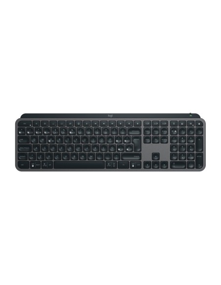 Logitech Master MX Keys Combo for Bussiness teclado Ratón incluido Oficina RF Wireless + Bluetooth QWERTY Español Grafito