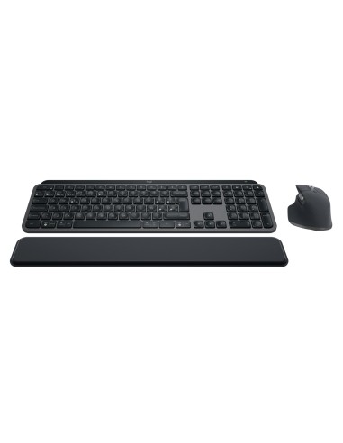 Logitech Master MX Keys Combo for Bussiness teclado Ratón incluido Oficina RF Wireless + Bluetooth QWERTY Español Grafito