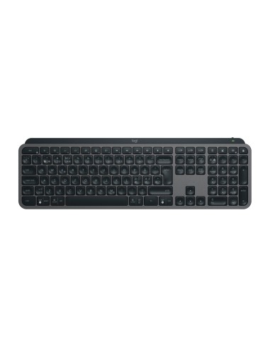 Logitech 920-010931 teclado Ratón incluido Oficina RF Wireless + Bluetooth QWERTY Nórdico Grafito