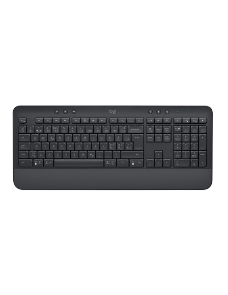 Logitech 920-010951 teclado Oficina Bluetooth QWERTY Nórdico Grafito