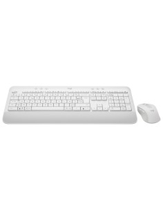 Logitech 920-011023 teclado Ratón incluido Oficina Bluetooth AZERTY Francés Blanco 2