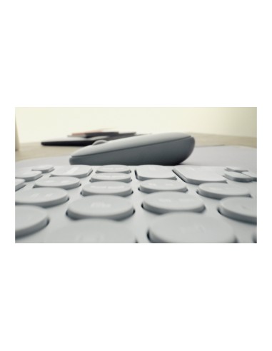 Logitech 920-012233 teclado Ratón incluido Universal RF Wireless + Bluetooth QWERTY Inglés del Reino Unido Grafito