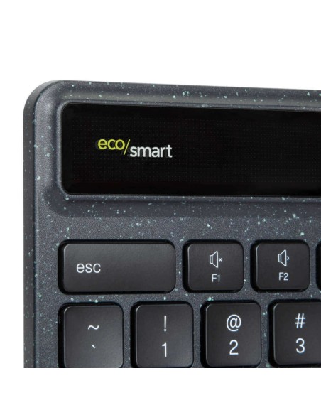 Targus Sustainable Energy Harvesting EcoSmart teclado Universal Bluetooth QWERTZ Alemán Negro